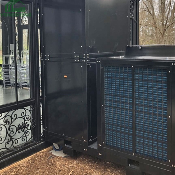 Glass Black Victorian Style Greenhouse For Sale